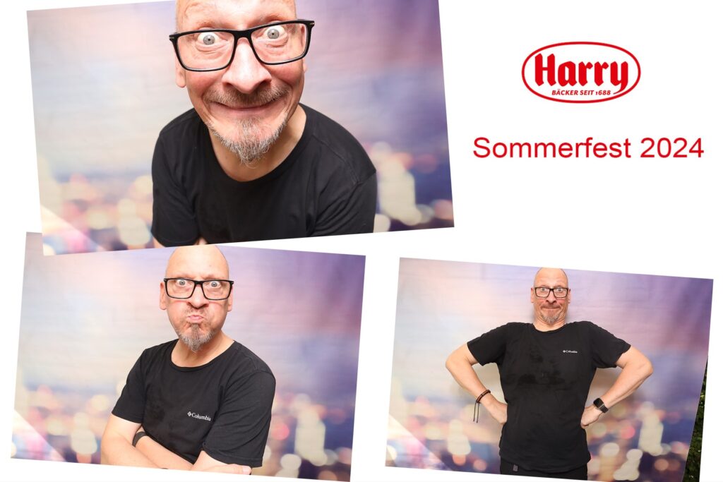 Sommerfest Harry rot Fotoboxextra